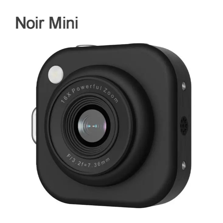 Mini Digital Camera 1080P – Retro Pocket Camera with 32GB SD Card, 1.45" Screen & Keychain Clip