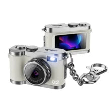S150 Mini Retro Digital Camera – 1080P Pocket Camera with IPS Screen, LED Flash & Lanyard